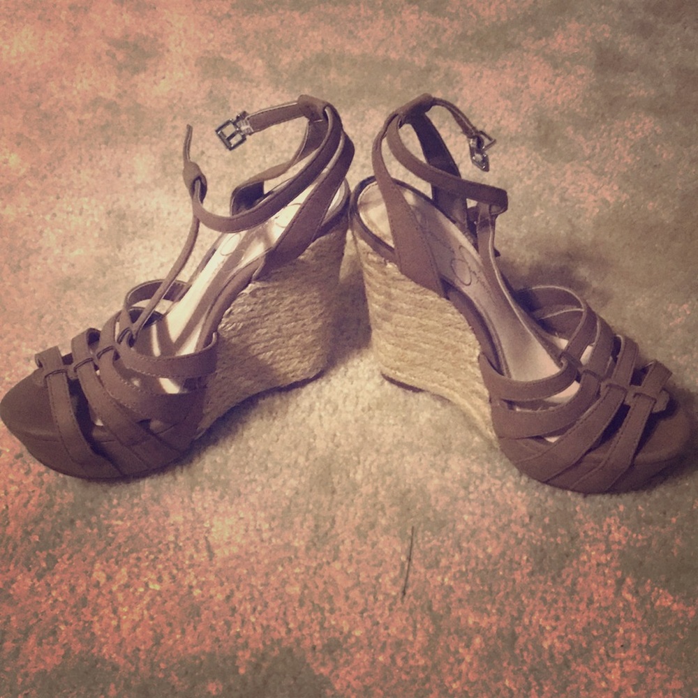 Jessica Simpson wedges